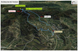 Unser "Rundweg" ber den Totenkopf